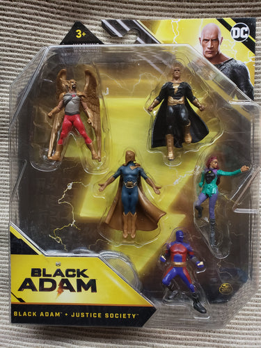 DC Comics, BLACK ADAM & JUSTICE SOCIETY, 5 piece Set 2