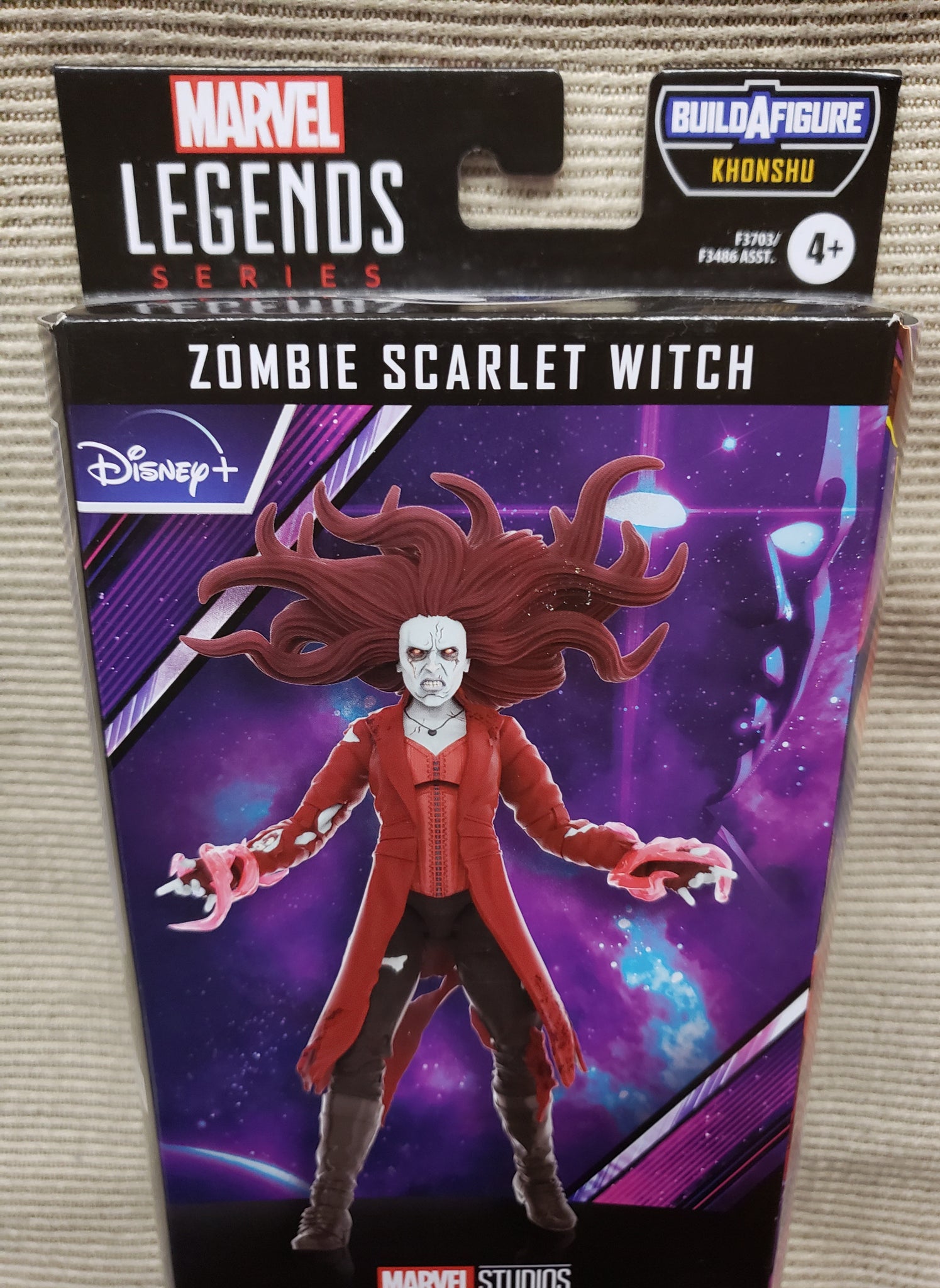 What If? Marvel Legends Zombie Scarlet Witch (Khonshu BAF)