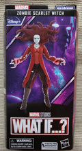 Load image into Gallery viewer, Marvel Legends - What If...? - Zombie Scarlet Witch 6&quot; Figure with BAF KHONSHU