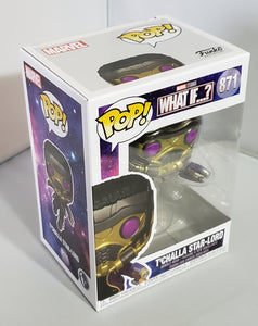 T'CHALLA as STAR-LORD "MARVEL: WHAT IF...?" Funko POP! #871 (Heroes, Comics)