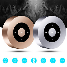 Load image into Gallery viewer, Minimal Metallic Bluetooth Speaker and MP3 Player