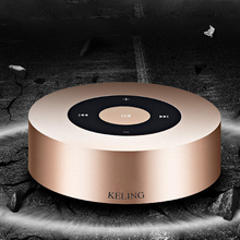 Load image into Gallery viewer, Minimal Metallic Bluetooth Speaker and MP3 Player