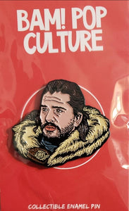 Jon Snow, A Song of Ice & Fire" Game of Thrones Collectible Enamel Pin, Bam! Box Exclusive