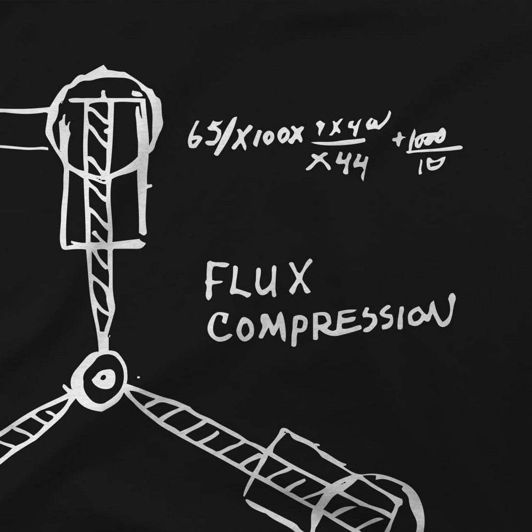 Flux Capacitor Sketch, from Back to the Future T-Shirt