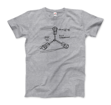 Load image into Gallery viewer, Flux Capacitor Sketch, from Back to the Future T-Shirt