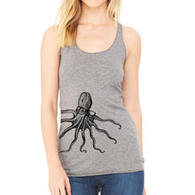 Load image into Gallery viewer, Octopus spectacles racerback tank top