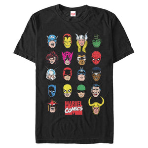 Men's Marvel Heads T-Shirt