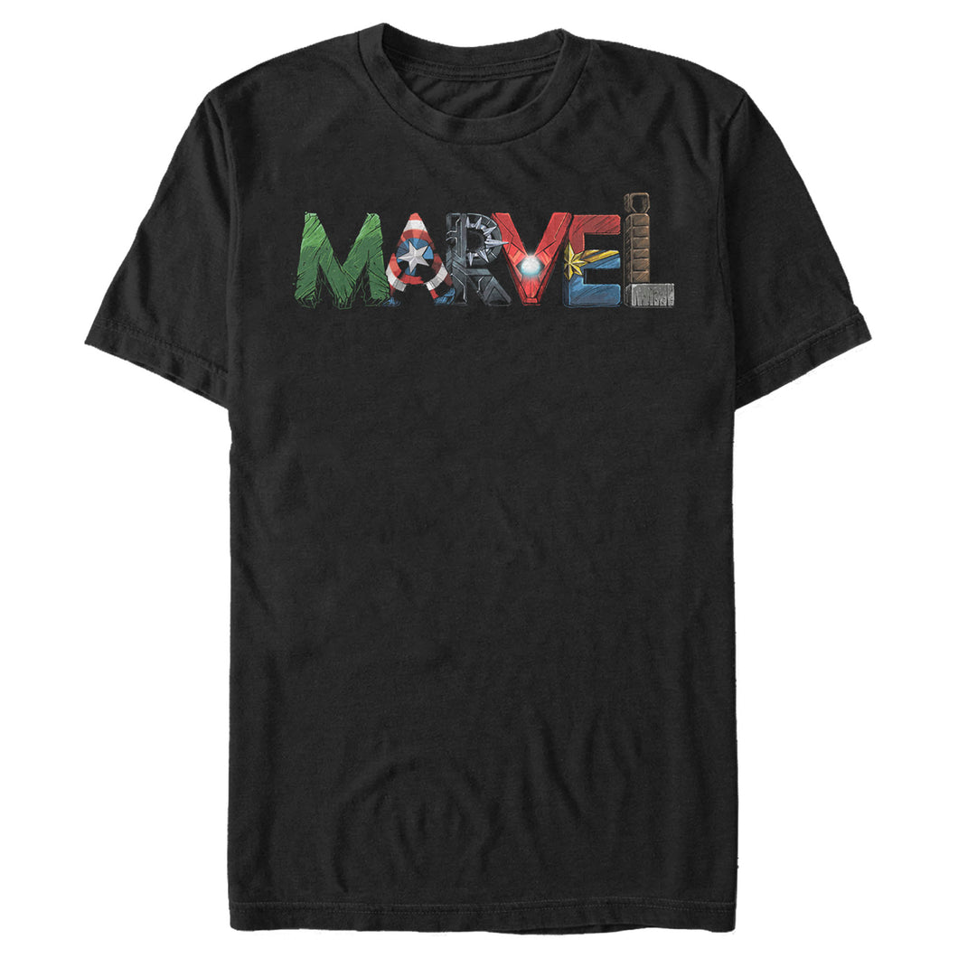 Men's Marvel MARVEL Fan Letters T-Shirt