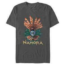 Load image into Gallery viewer, Men&#39;s Marvel Black Panther Wakanda Forever Namora Fin Crown T-Shirt