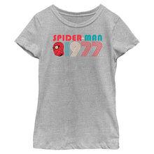 Load image into Gallery viewer, Girl&#39;s Marvel Spider-Man Beyond Amazing SPIDERMAN 1977 RETRO T-Shirt