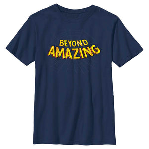 Boy's Marvel Spider-Man Beyond Amazing WEB BEYOND SPIDEY T-Shirt