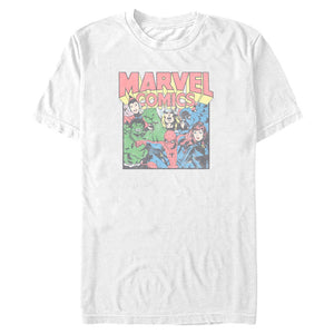 Men's Marvel Comics Group Box T-Shirt