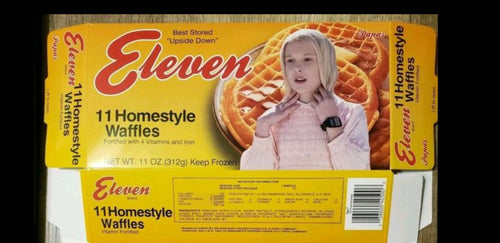 Bam! Box EXCLUSIVE Custom ELEVEN Waffle Box By Pail Elder - Stranger Things