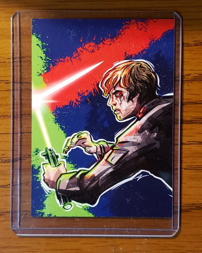 Bam! Exclusive Artist Select Trading Card LUKE SKYWALKER 