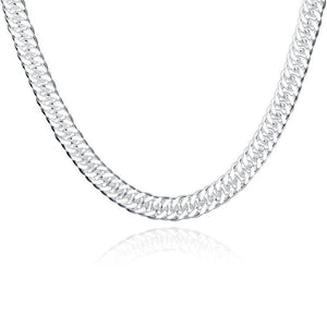 Men's Stainless Steel Diamond Cut Cuban Necklace