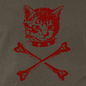 Danger Kitty, Cat & Crossbones T Shirt