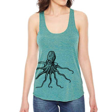 Load image into Gallery viewer, Octopus spectacles racerback tank top