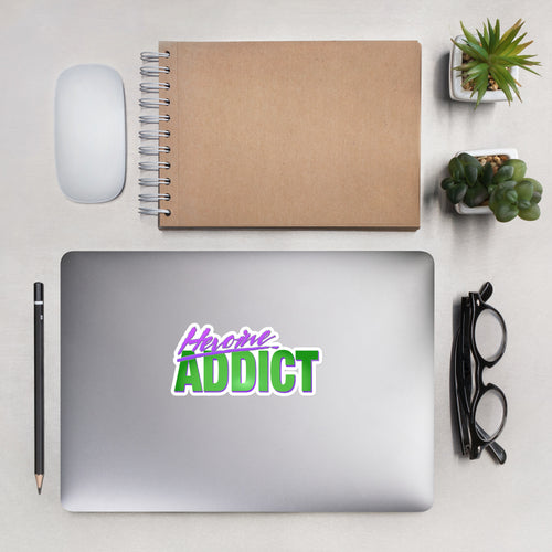 Heroine Addict (SHE HULK inspired, Full Tone Design) Bubble-free stickers
