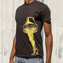 Load image into Gallery viewer, Leg Lamp T-Shirt. Inspired by &quot;A Christmas Story&quot;. Available in various colors and sizes