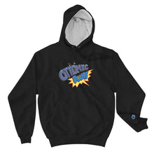 Load image into Gallery viewer, Ottomic Blue &quot;Comic Logo&quot; on Champion Hoodie