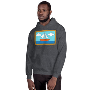 The Simpsons"Living Room Painting" Inspired Unisex Hoodie. Available in various colors and sizes