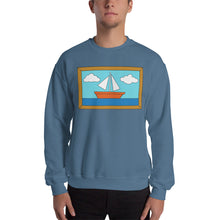 Load image into Gallery viewer, The Simpsons&quot;Living Room Painting&quot; Inspired Unisex Sweatshirt. Available in various colors and sizes