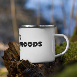 "It Will Always Be Great Woods To Me" Wrap Around Enamel Mug