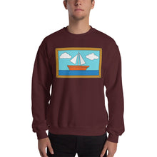 Load image into Gallery viewer, The Simpsons&quot;Living Room Painting&quot; Inspired Unisex Sweatshirt. Available in various colors and sizes