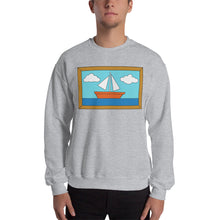 Load image into Gallery viewer, The Simpsons&quot;Living Room Painting&quot; Inspired Unisex Sweatshirt. Available in various colors and sizes