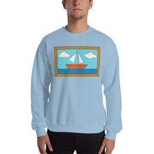 Load image into Gallery viewer, The Simpsons&quot;Living Room Painting&quot; Inspired Unisex Sweatshirt. Available in various colors and sizes