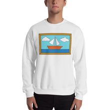 Load image into Gallery viewer, The Simpsons&quot;Living Room Painting&quot; Inspired Unisex Sweatshirt. Available in various colors and sizes