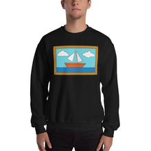 Load image into Gallery viewer, The Simpsons&quot;Living Room Painting&quot; Inspired Unisex Sweatshirt. Available in various colors and sizes