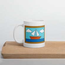 Load image into Gallery viewer, Mug with &quot;The Simpsons&quot; Living Room Painting Inspired Design