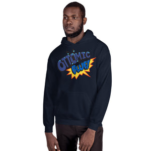 OTTOMIC BLUE "Comic Logo" Unisex Hoodie. Various Colors and sizes