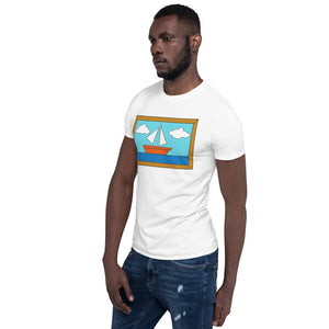 The Simpsons"Living Room Painting" Inspired Short-Sleeve Unisex T-Shirt