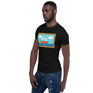 The Simpsons"Living Room Painting" Inspired Short-Sleeve Unisex T-Shirt