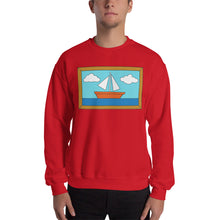 Load image into Gallery viewer, The Simpsons&quot;Living Room Painting&quot; Inspired Unisex Sweatshirt. Available in various colors and sizes