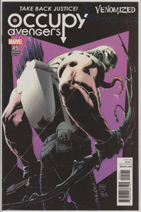 OCCUPY AVENGERS #5 PAULO SIQUEIRA VENOMIZED VARIANT MARVEL COMICS (VENOM, Hawkeye)