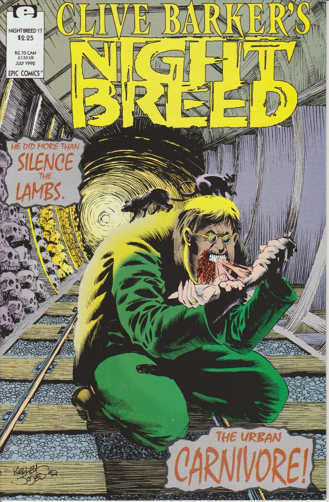 Night Breed (Clive Barker’s) #17 VF/NM Horror Comic Book