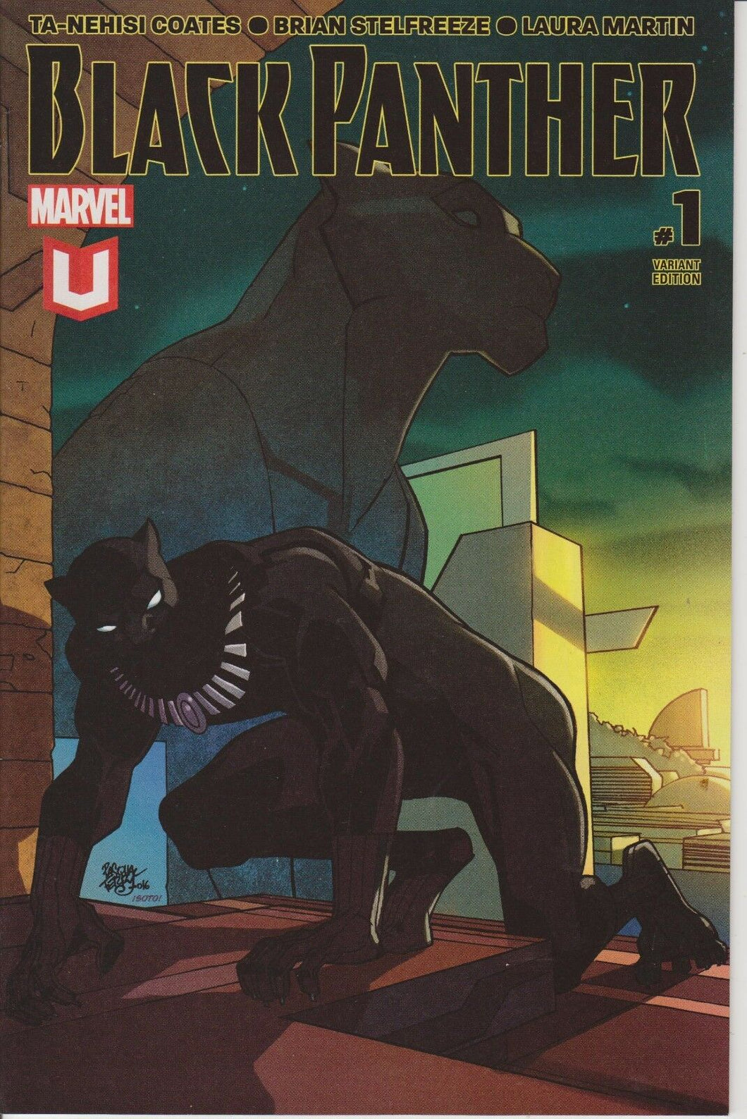 Black Panther #1 Pasquel Ferry Marvel Unlimited Plus VIP Exclusive Variant Edition Cover