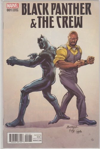 Black Panther & The Crew #1 - 1:15 Rich Buckler Classic Variant VF/NM Marvel - Luke Cage