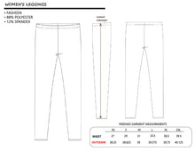 Load image into Gallery viewer, Leggings with Chemistry Pattern, available in multiple sizes