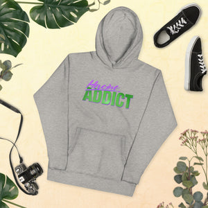 Heroine Addict (SHE HULK inspired, Half Tone Design) Unisex Hoodie