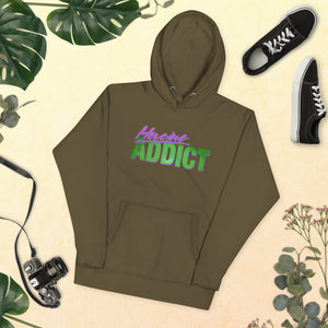 Heroine Addict (SHE HULK inspired, Half Tone Design) Unisex Hoodie