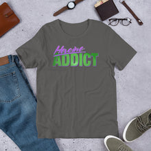 Load image into Gallery viewer, Heroine Addict (SHE HULK inspired, Half Tone Design) Unisex Staple T-Shirt | Bella + Canvas 3001