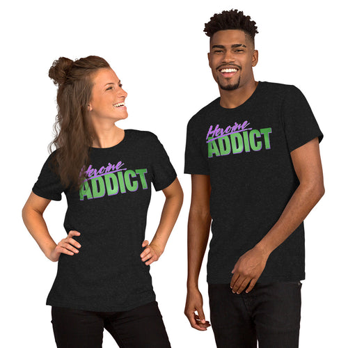 Heroine Addict (SHE HULK inspired, Half Tone Design) Bella Canvas Unisex T-shirt