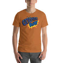 Load image into Gallery viewer, OTTOMIC BLUE &quot;Comic Logo&quot; Short-Sleeve Unisex T-Shirt.  Available in various colors and sizes