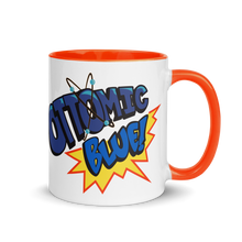 Load image into Gallery viewer, OTTOMIC BLUE &quot;Comic Logo&quot; Mug with Color Inside