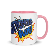Load image into Gallery viewer, OTTOMIC BLUE &quot;Comic Logo&quot; Mug with Color Inside
